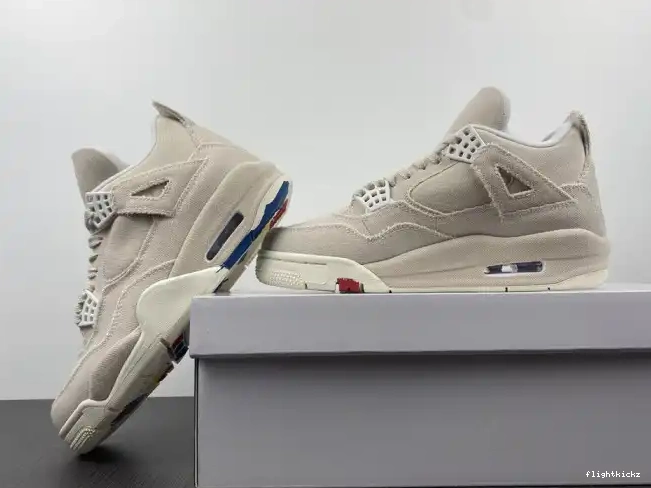 Blank (W) Jordan DQ4909-100 4 Canvas Retro 0430